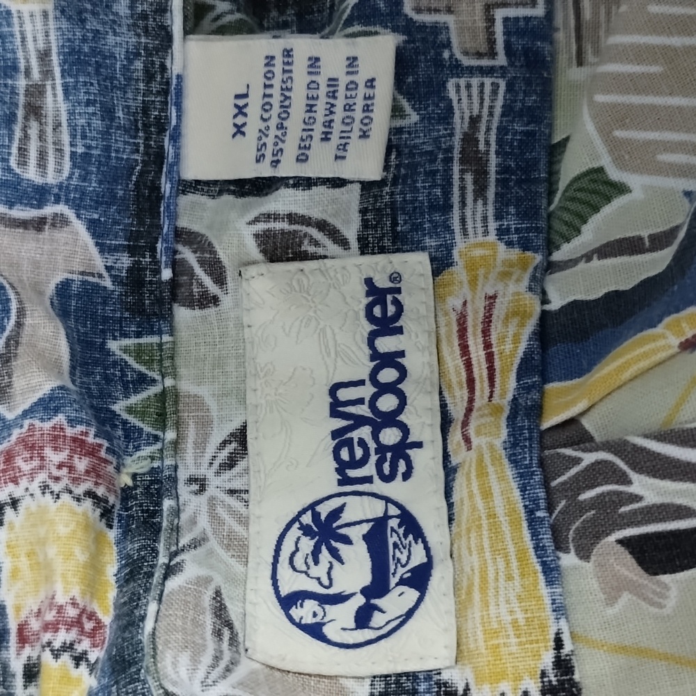 Reyn Spooner Father Damien XXL Dietrich Varez Kalaupapa Aloha Hawaiian Shirt - Picture 5 of 10